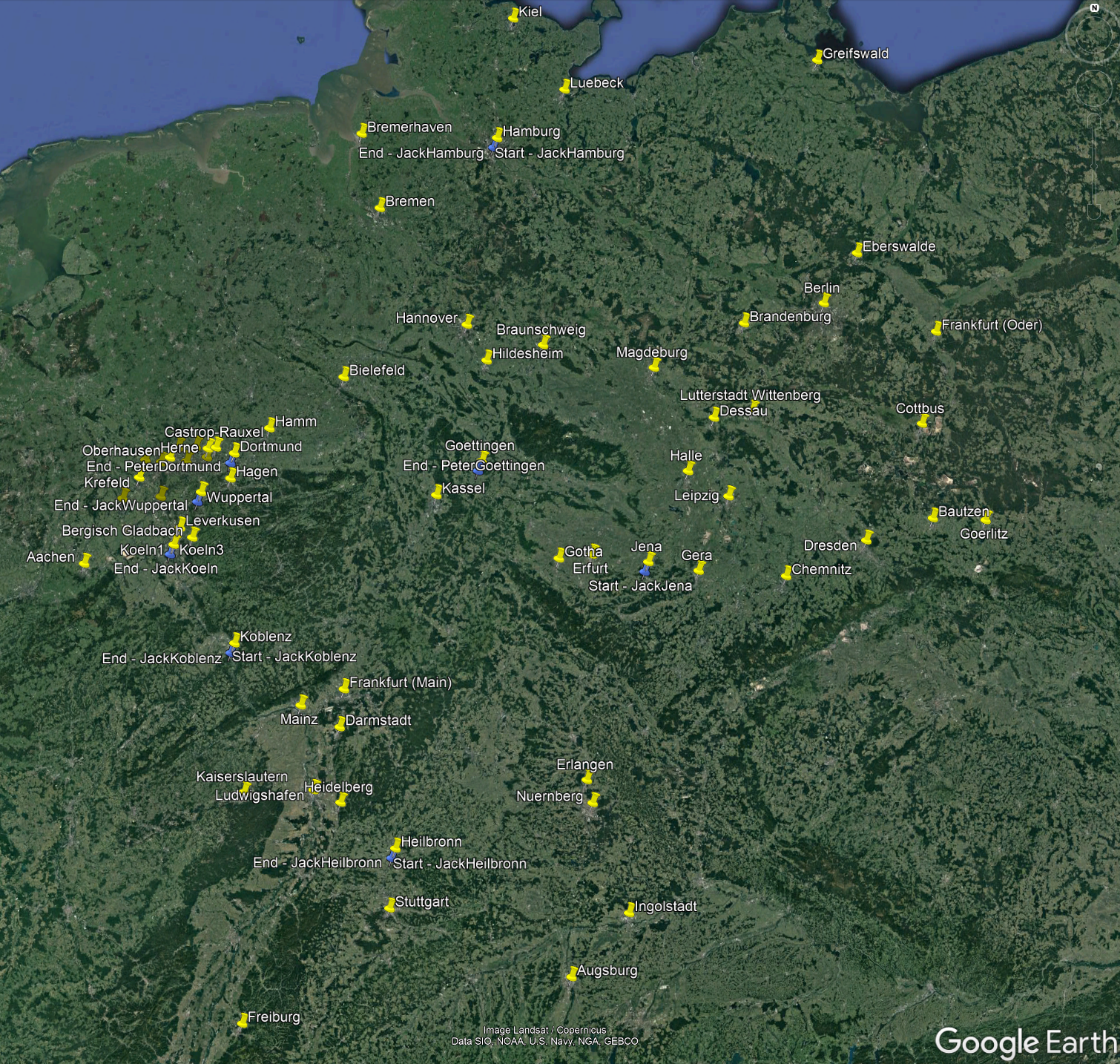 Clustering City-City Overview